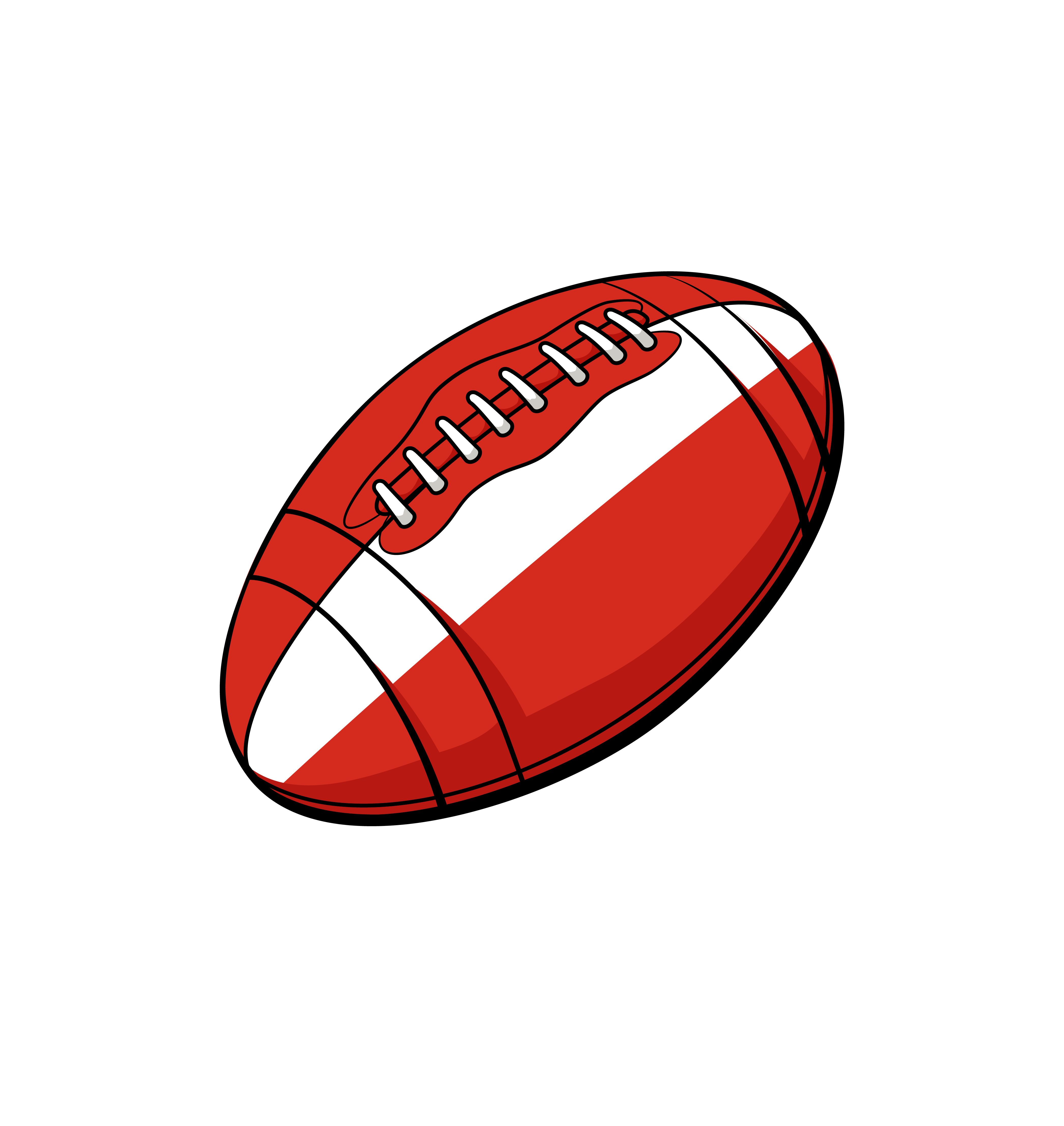 Canada Rugby Ball Hoody (Red)